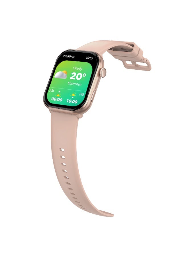 Blackview Smartwatch R60 Watch 1.96'' AMOLED Display 800mAh Bluetooth Phone Call Frost Pink - Image 3