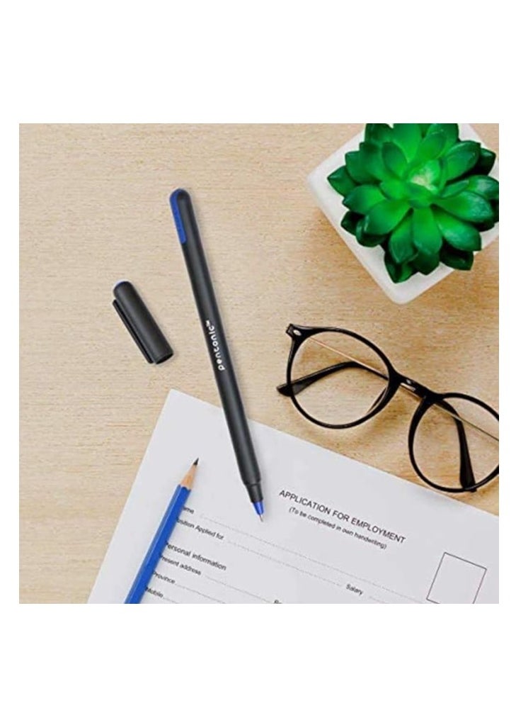 Pentonic - Pentonic LINC 0.7 mm Ball Point Pen (Blue Ink, Pack of 10) - Image 1
