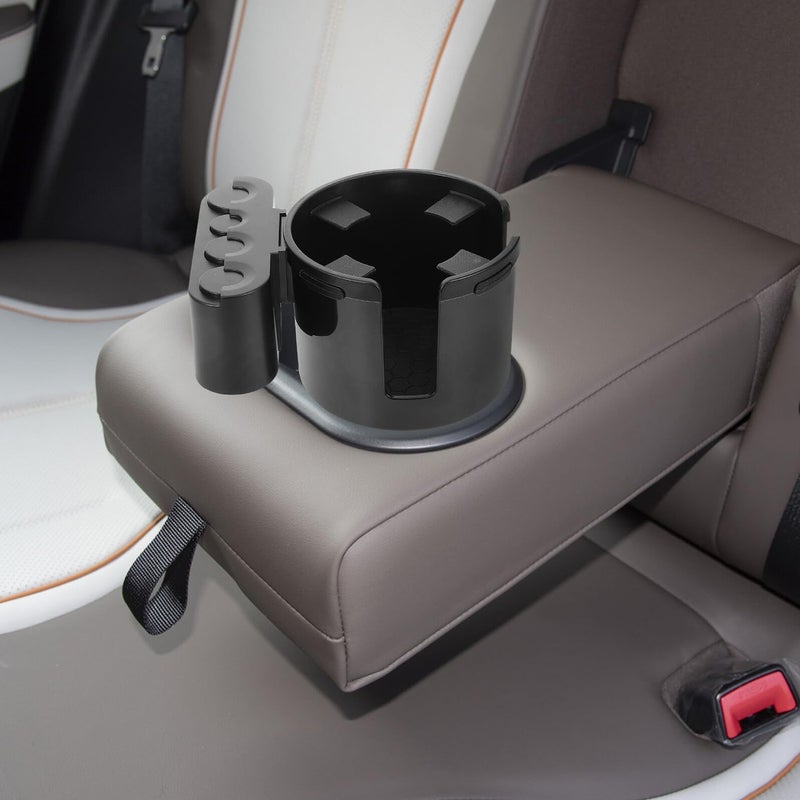 ABOOFAN Large Car Cup Holder With Water Bottle Slot And Coin Tray - Image 5