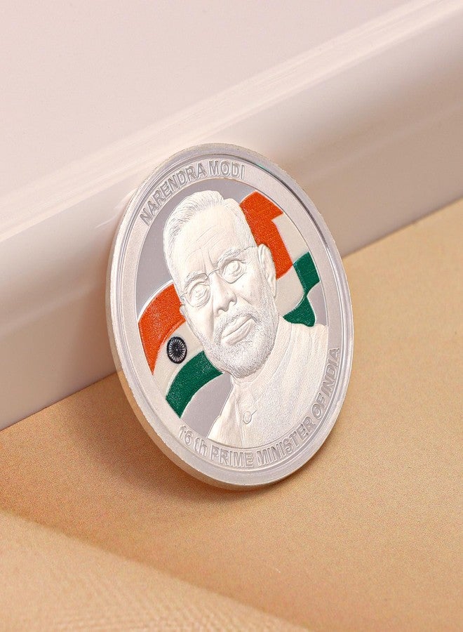 Acpl Precious Moments 20 gram PM Modi Ji Silver Coin With BIS Hallmarked 999 Purity - Image 3