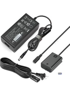 AC-PW20 AC Power Adapter NP-FW50 Dummy Battery Kit for Sony Alpha ZV-E10, A7 Series, A6500, A6400, A6300, A6100, A6000, A5100, RX10 II/III/IV, NEX – Continuous Power for Professional Photography & Videography - pzsku/Z2AEEF693C52172BC45AFZ/45/_/1740566324/b7684918-d17d-42e5-bb47-c7ed622267c0