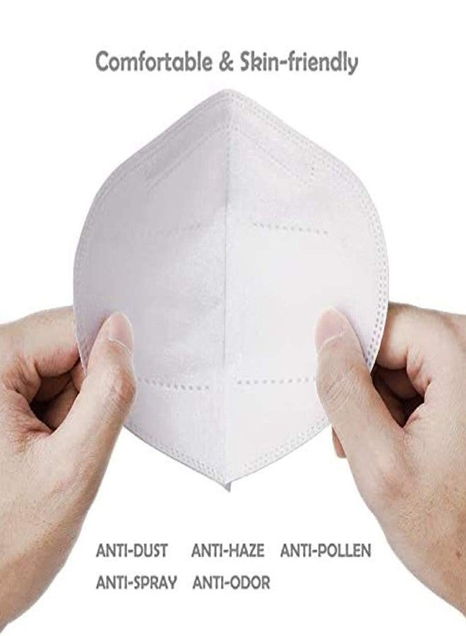 Desi Startup Unisex ISI Certified Non-Woven Fabric Reusable N95 Mask without Valve (White) - Image 4