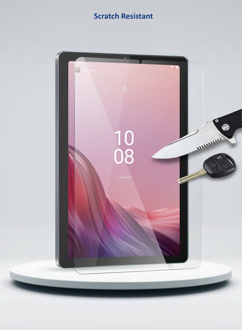 Wtech Premium Series Curved Edges Full Cover Tempered Glass Screen Protector For Lenovo Tab M9 9 Inch 2022 Clear - Image 5