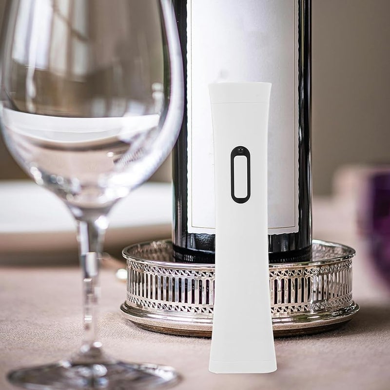 فتاحة زجاجات النبيذ الكهربائية القابلة لإعادة الشحن، فتاحة زجاجات الفلين الأوتوماتيكية، زر واحد للمطبخ والمنزل والزفاف - Image 4