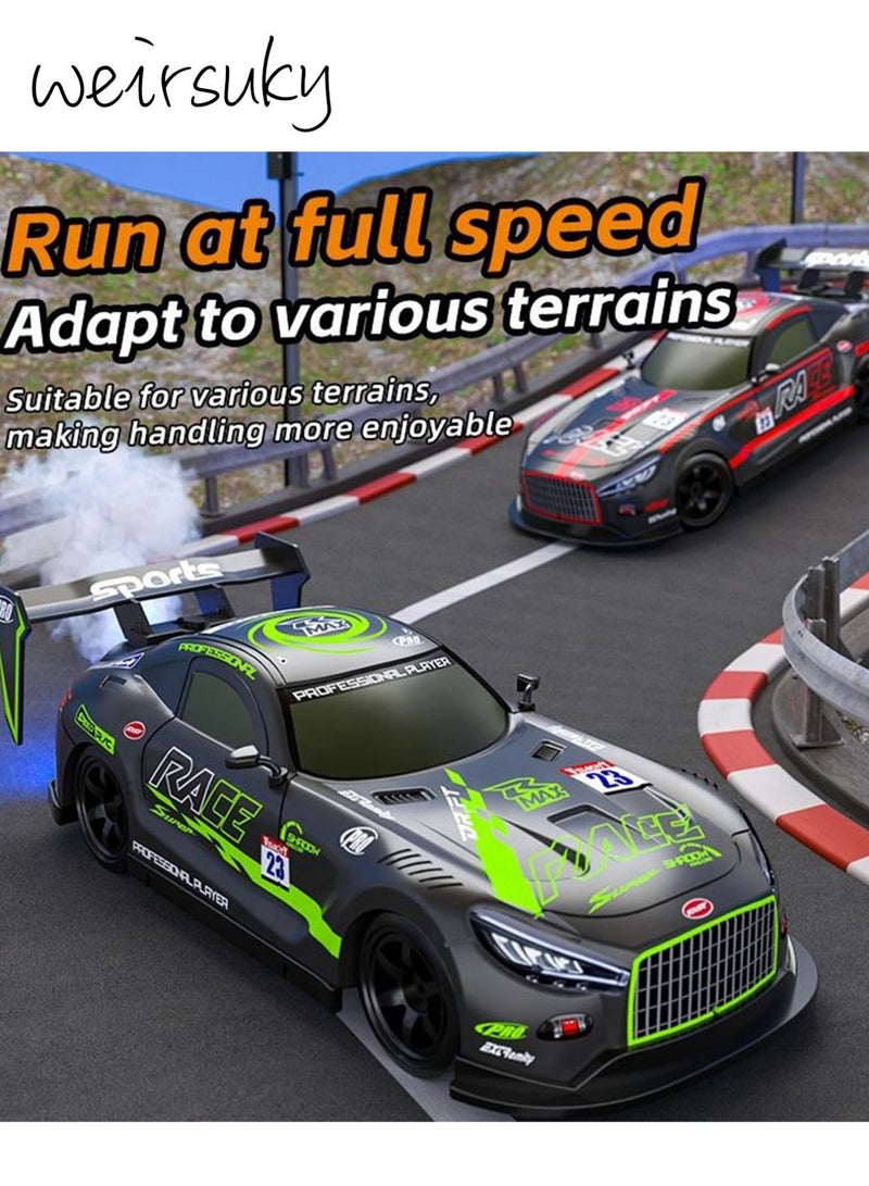 weirsuky Remote Control Car - 2.4Ghz 20KM/H High Speed RC Cars with Spraying Mist & Light for Kids Fog Mist High Speed Racing Cars Electric Car Toy Sport Racing Hobby Toy Car - Image 5