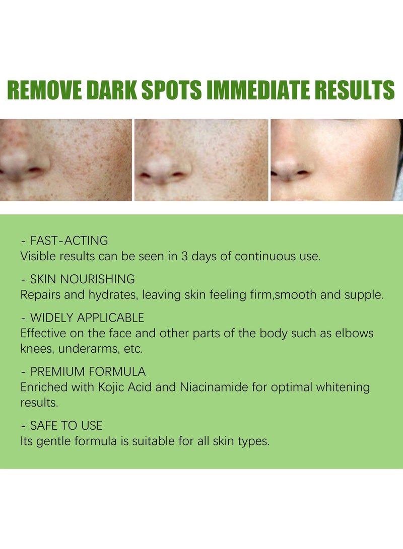 Jaysuing Dark Spot Remover for Face, Fast-Acting Dark Spot Corrector Remover for Face and body Hyperpigmentation, Fades Melasma, Freckle, Sun Spots, Evens Skin Tone, Age Spot Remover  - Image 5