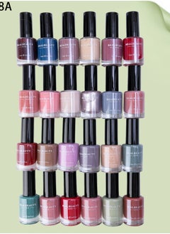REAL BEAUTY 24-Piece Nail Polish Set Multicolour  - Image 4