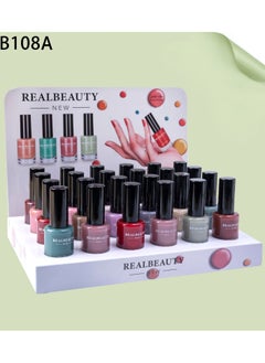 REAL BEAUTY 24-Piece Nail Polish Set Multicolour  - Image 3