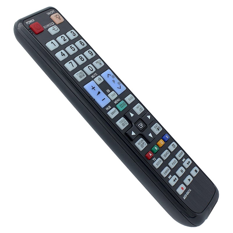 AA59-00431A Remote Control Replacement for Samsung TV UA46D7000LM UA46D7000LMXXY UA55D7000 UA55D7000LM UA55D7000LMXXY UA40D8000 UA46D8000 UA55D 8000 8000 UA55D8000YM UA55D8000YMXXY - Image 2