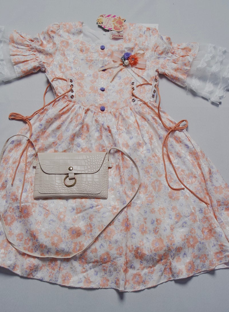 girls dress suitable for eid and special occasions - Image 1