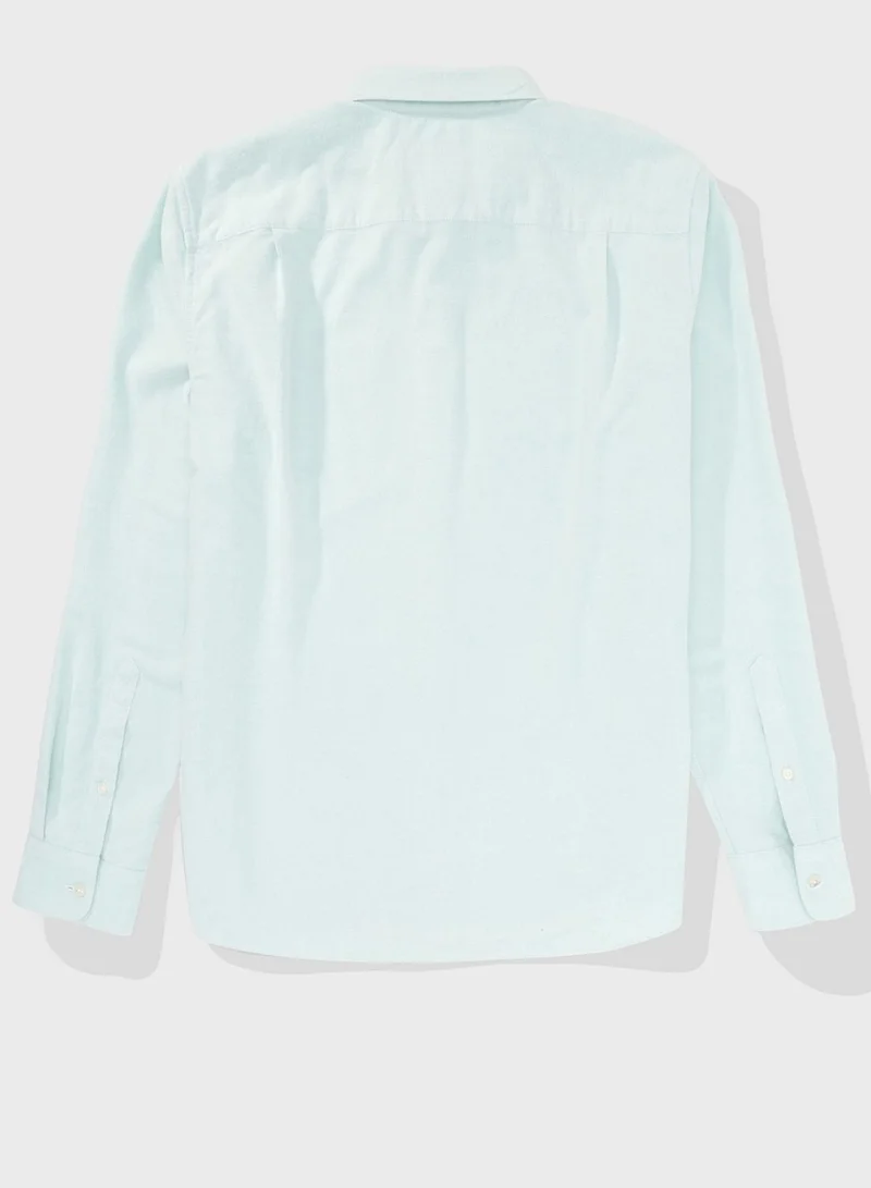 American Eagle Slim Fit Button Down  Shirt