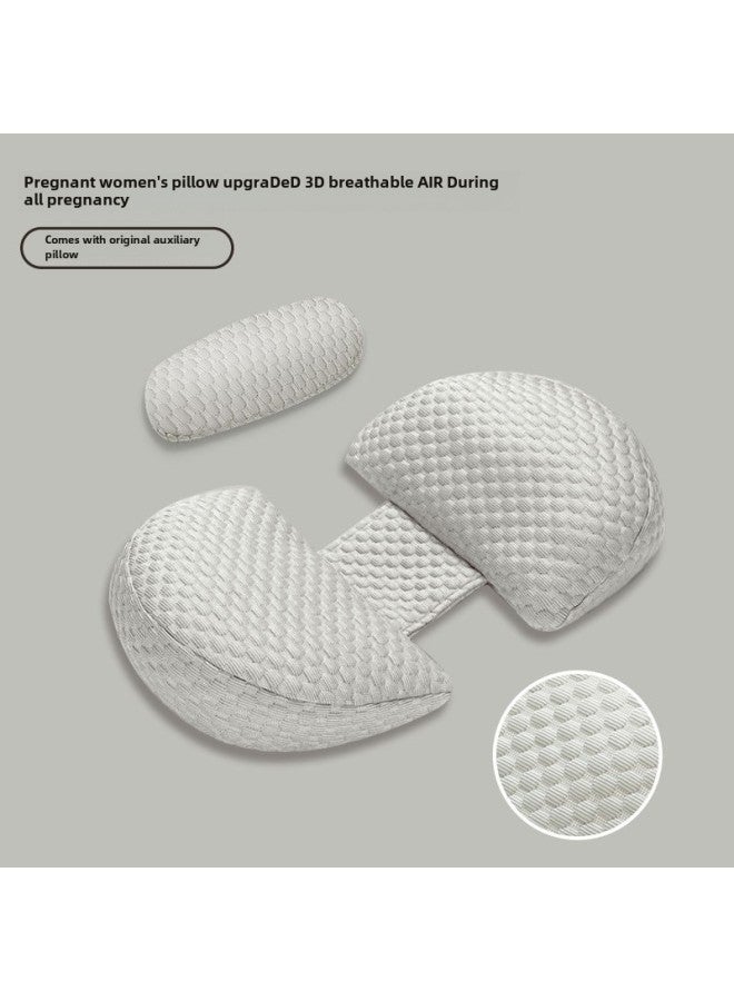 Pillow For Pregnant Women Waist Protection Side Sleeping Side Sleeping Pillow Multi-functional U-shaped Pillow Pregnancy Belly-supporting Pillow Nursing Cushion