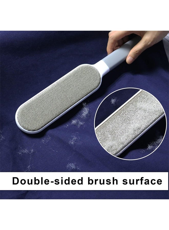 Hair Lint Remover Brushes Double Sided Loose Hair Catcher Brushes for Lint Pet Hair Remove Cleaner Brushes for Clothes Sofa - Image 3