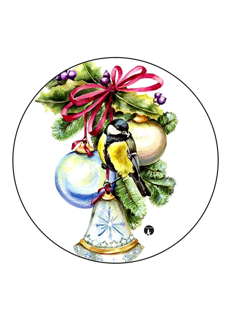 Bird Printed Mouse Pad Multicolour