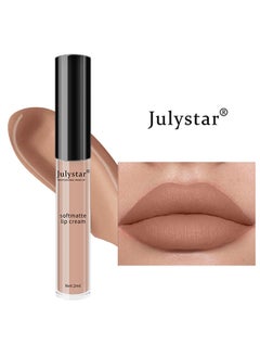 Nude Lipstick Matte Liquid Lipstick Set Long-Lasting Wear Non-Stick Cup Not Fade Waterproof Lip Gloss Set for Women And Girl