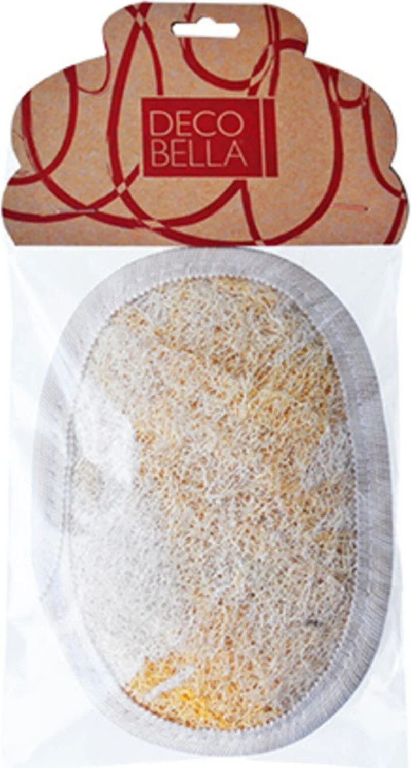 DECOBELLA Pumpkin Organic Bath Fiber Set Organic Bath Fiber