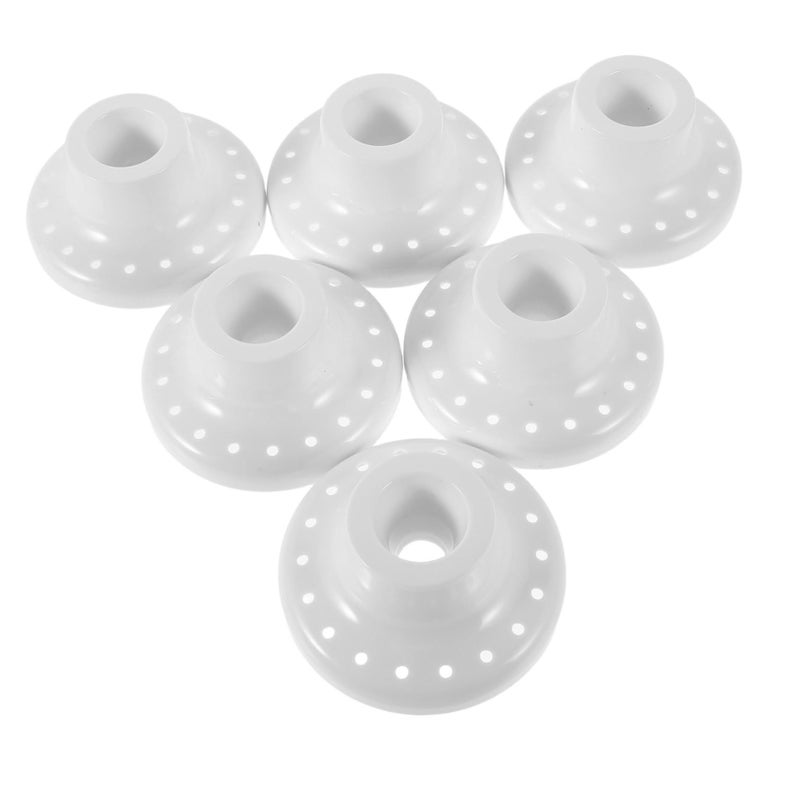 6pcs Pen Holder White Base For Printing Pens Stable Support Easy Access Organization Minimalist Design Home Office Studio - Image 2