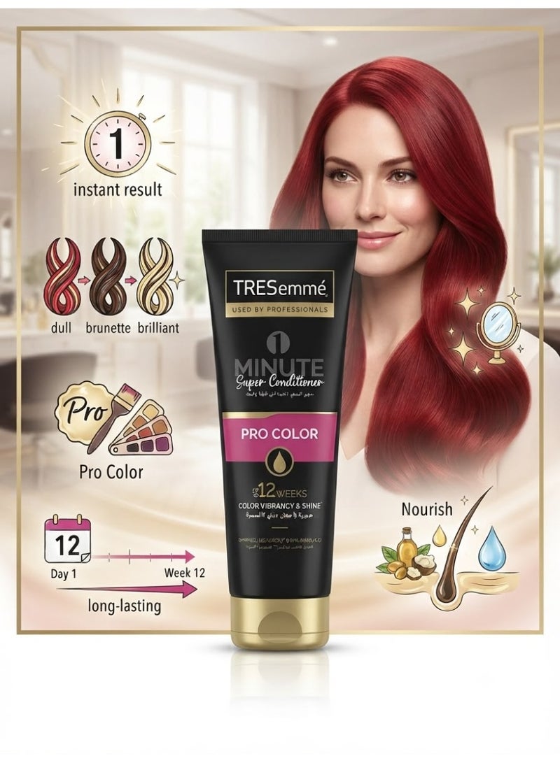 Tresemme Used By Professionals 1 Minute Super Conditioner Pro Color 180 ML - Image 2