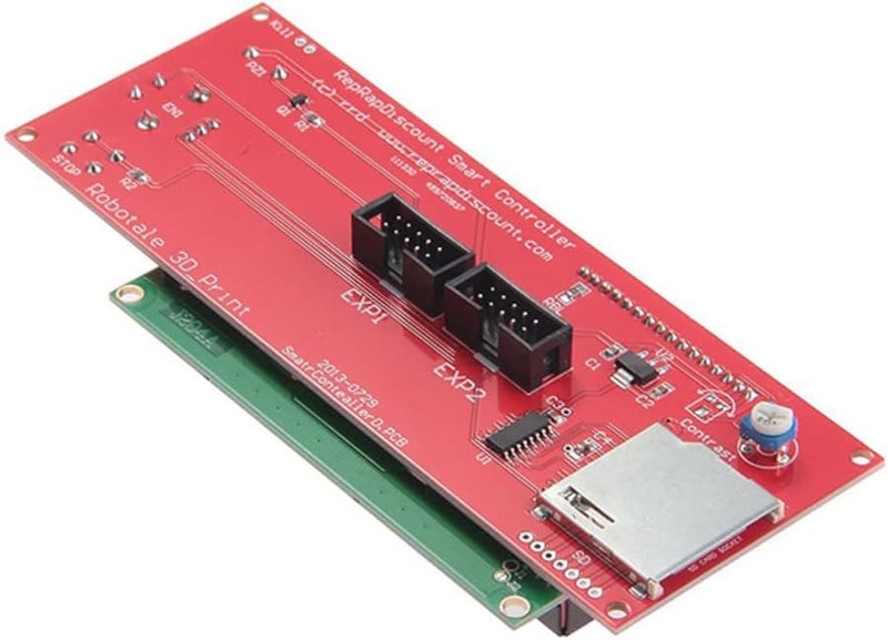 منحدرات 1 4 وحدة تحكم الطابعة شاشة LCD محول العرض مضمن تحكم فعال - Image 4