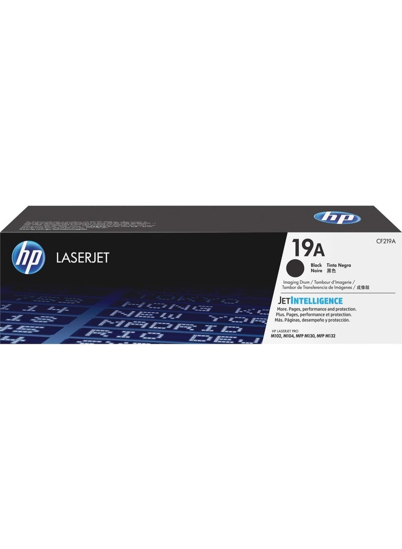 HP Toner HP 19A Black Original Laser Toner Cartridge | CF219A | Compatible with HP LaserJet Pro M102 & M130 Series Printers | High Quality Sharp Black Prints - Image 1