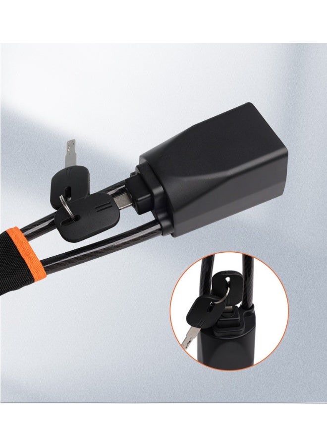 Car Steering Wheel Lock, Anti-theft Lock with 3 Keys, Universal Car Interior Accessories for Most Cars, Easy to Use and Store, Car Interior Kit, Automotive, Car Interior Kit, Automotive，easy operation - Image 3