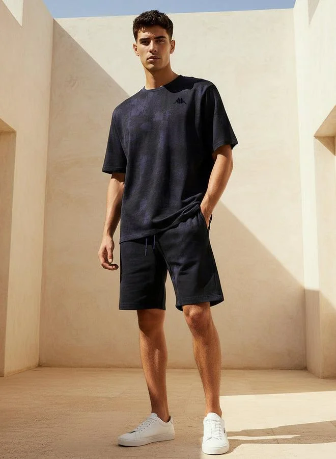 Kappa BLUE Kappa Men Printed T shirt for Men | Best Price UAE