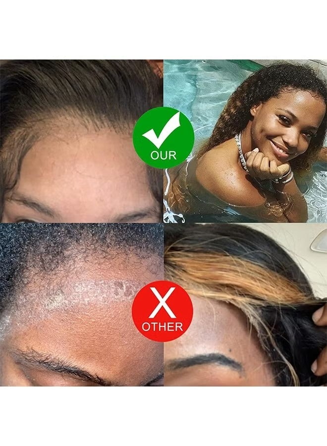 والكر تايب مادة لاصقة لاستبدال الشعر من السيليكون الرقيق، مادة لاصقة لنظام الإمساك الفاحش، تثبيت طويل الأمد لأجسام الشعر متعددة الأربطة والدانتيل -3-4 أسابيع، أجواز الشعر، أنظمة الشعر -لاصقة غير مرئية، مقاومة للماء (15 مل) - Image 5