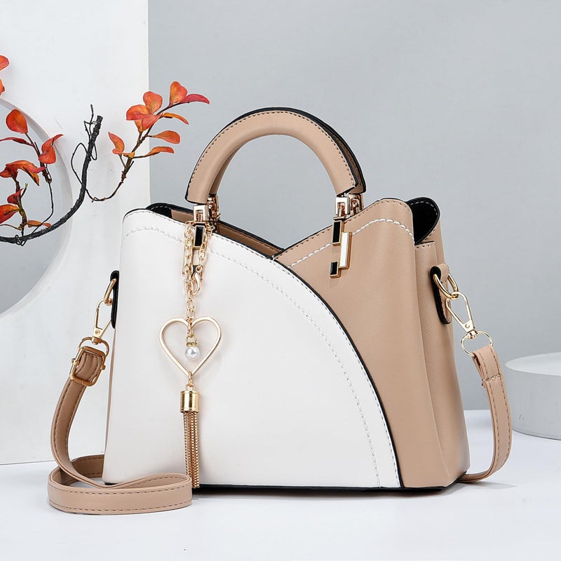 Xiaoyu Small Purses and Handbags for Women Fashion Crossbody Bag Lightweight Shoulder Bag Top Handle Satchel Purse (Khaki) - Image 3