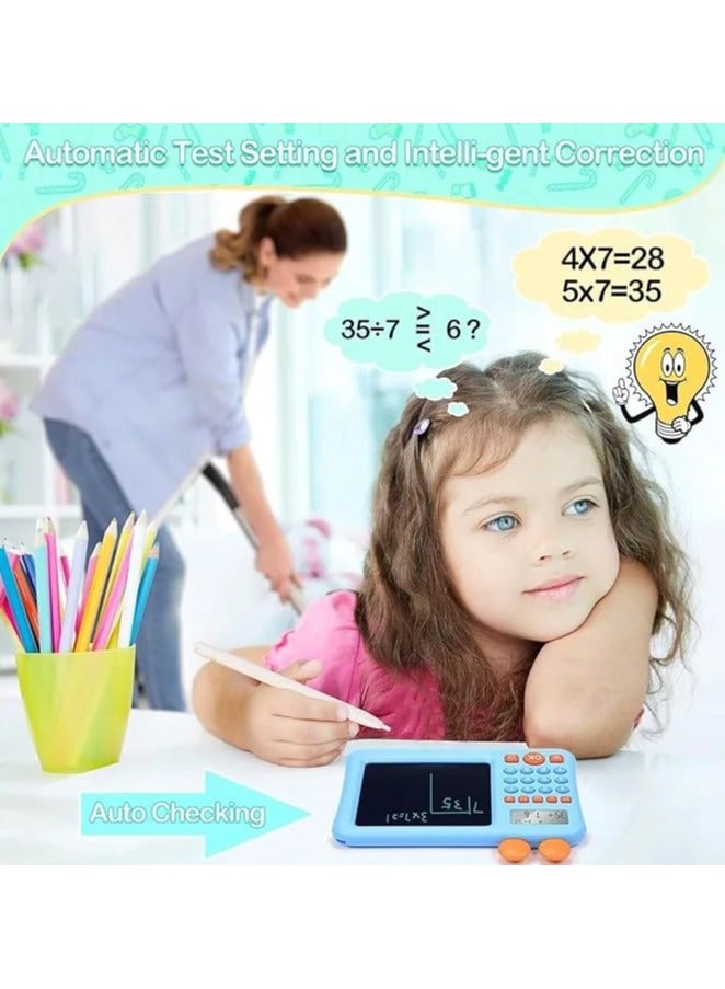 Interactive Math Games with LCD Writing Tablet - Educational Toy for Kids with Calculator, Drawing Pad, and Math Practice - Image 4
