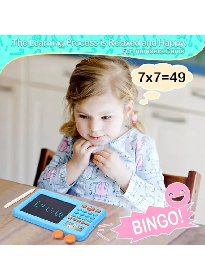 Interactive Math Games with LCD Writing Tablet - Educational Toy for Kids with Calculator, Drawing Pad, and Math Practice - Image 5