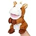 Easfan Horse Hand Puppet with Movable Mouth Interactive Storytelling Cute Soft Plush Toy Creativity and Imagination Easter Christmas Birthday Gifts for Toddlers Kids10 - Image 2