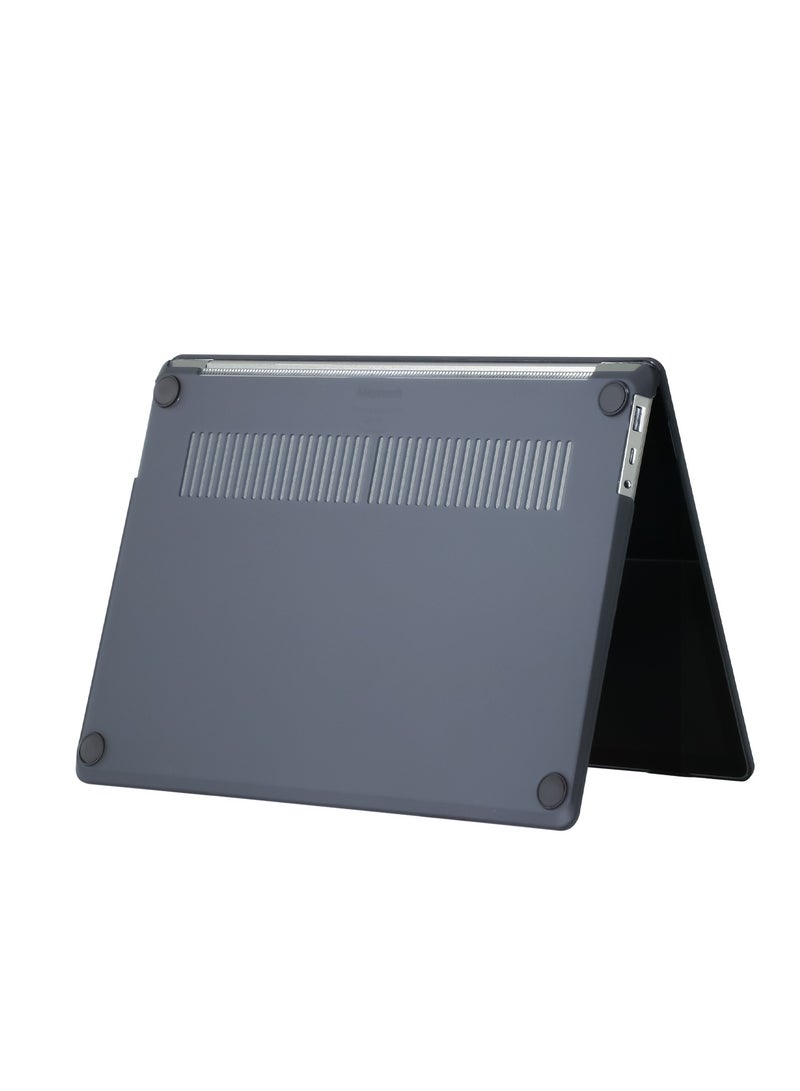 Protective Case for 13.5 inch Microsoft Surface Laptop 5 4/3(2022/2021/2019) with Metal Palm Rest,Heavy Duty Shockproof Protective Hard Shell Cover --Frosted Black - Image 4