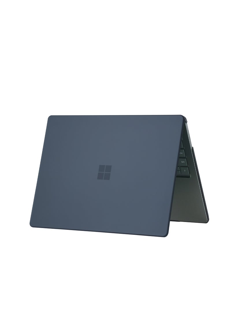 Protective Case for 13.5 inch Microsoft Surface Laptop 5 4/3(2022/2021/2019) with Metal Palm Rest,Heavy Duty Shockproof Protective Hard Shell Cover --Frosted Black - Image 3