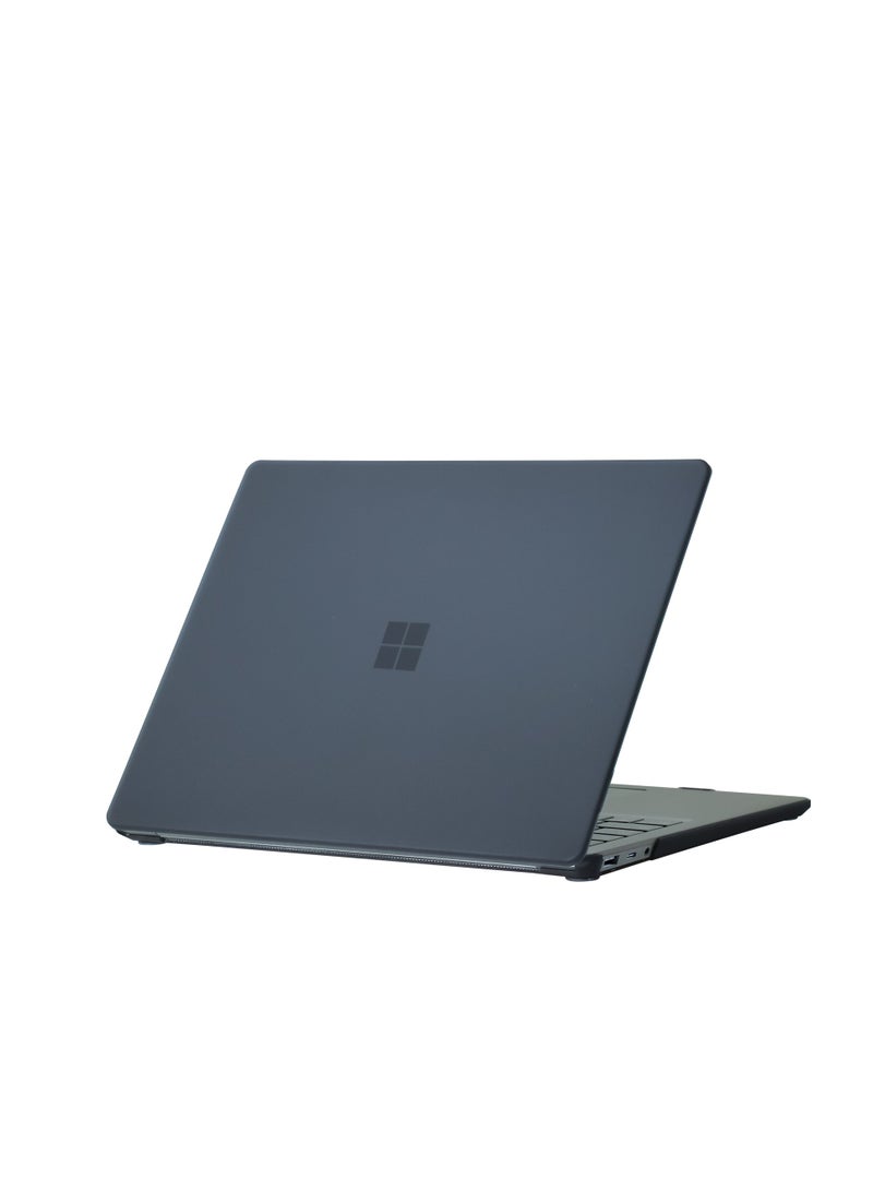 Protective Case for 13.5 inch Microsoft Surface Laptop 5 4/3(2022/2021/2019) with Metal Palm Rest,Heavy Duty Shockproof Protective Hard Shell Cover --Frosted Black - Image 2
