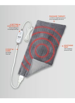 Toshonics Weighted Electric Heated Blanket Mattress for Comprehensive Massage Therapy  - Image 3