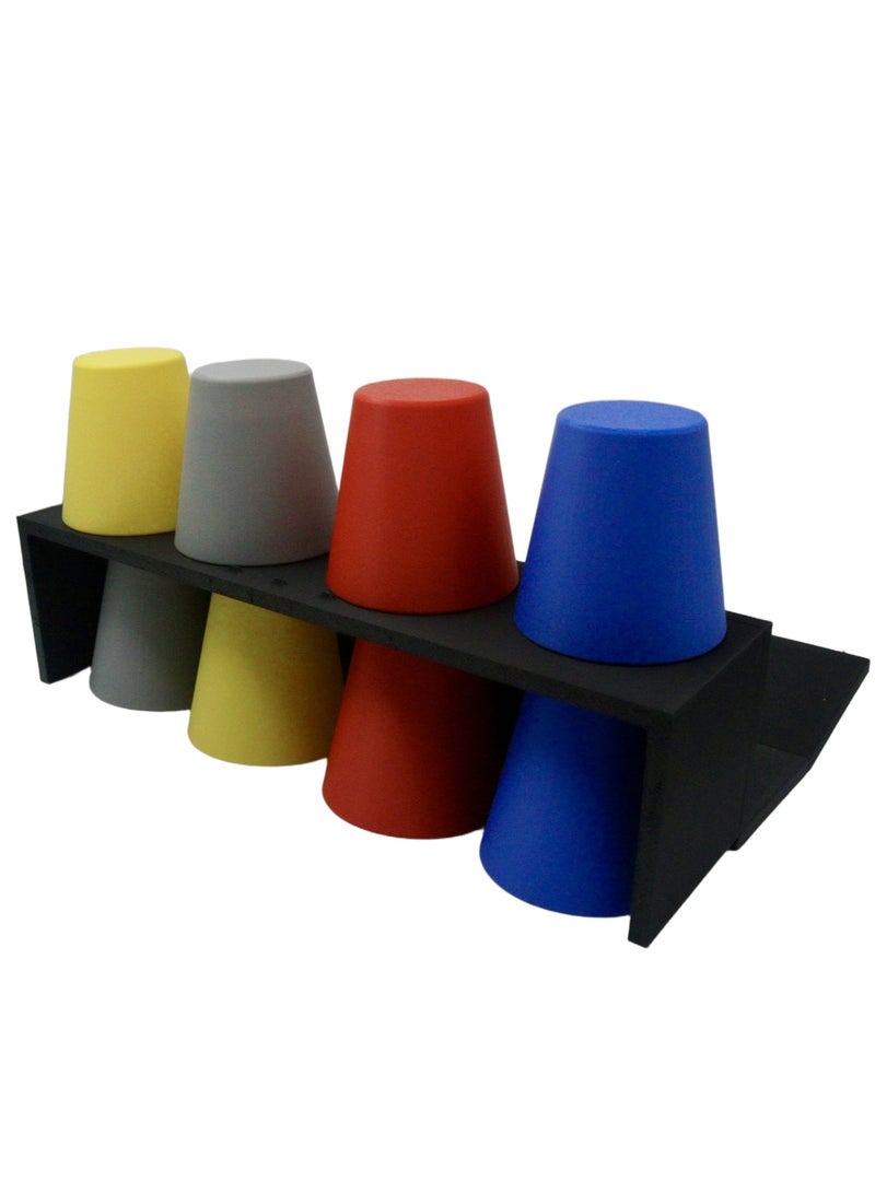3D Brothers Mind Cups Board Game – The Smart Color Challenge - Image 1