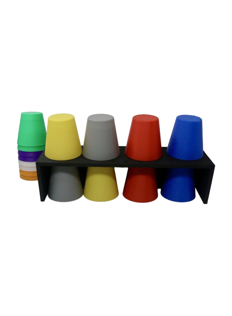 3D Brothers Mind Cups Board Game – The Smart Color Challenge - Image 4