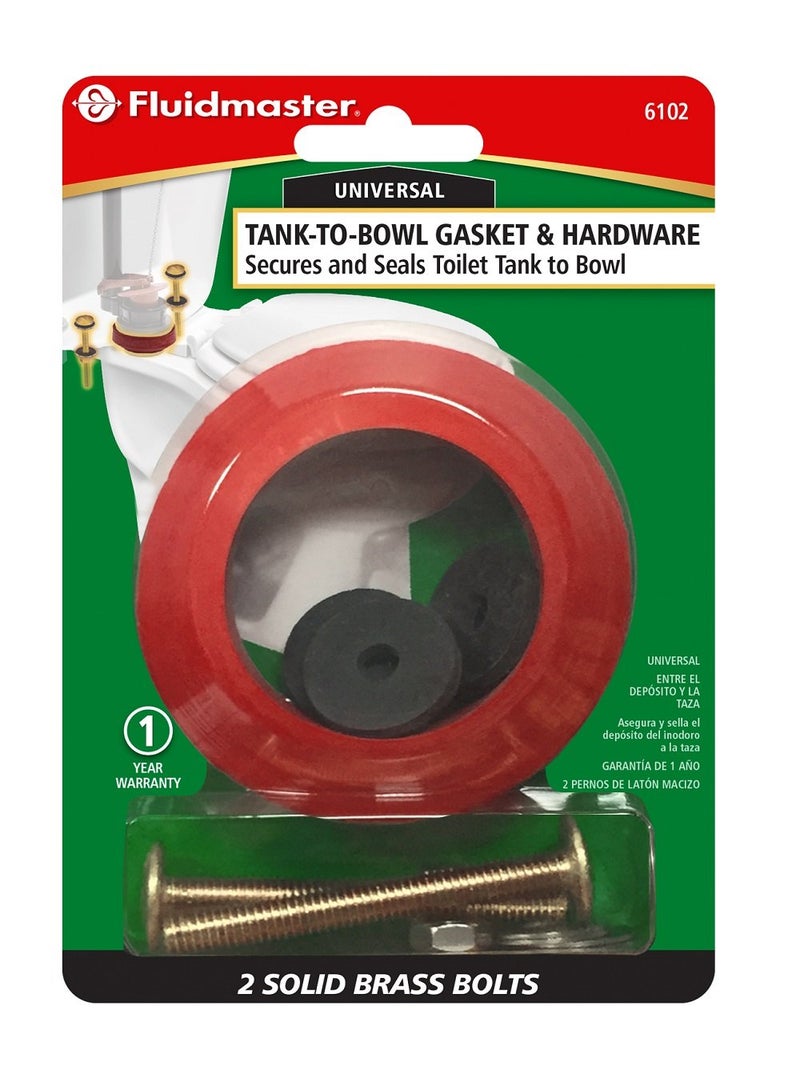 Fluidmaster Tank To Bowl Bolt & Gasket Kit 6102 - Image 5