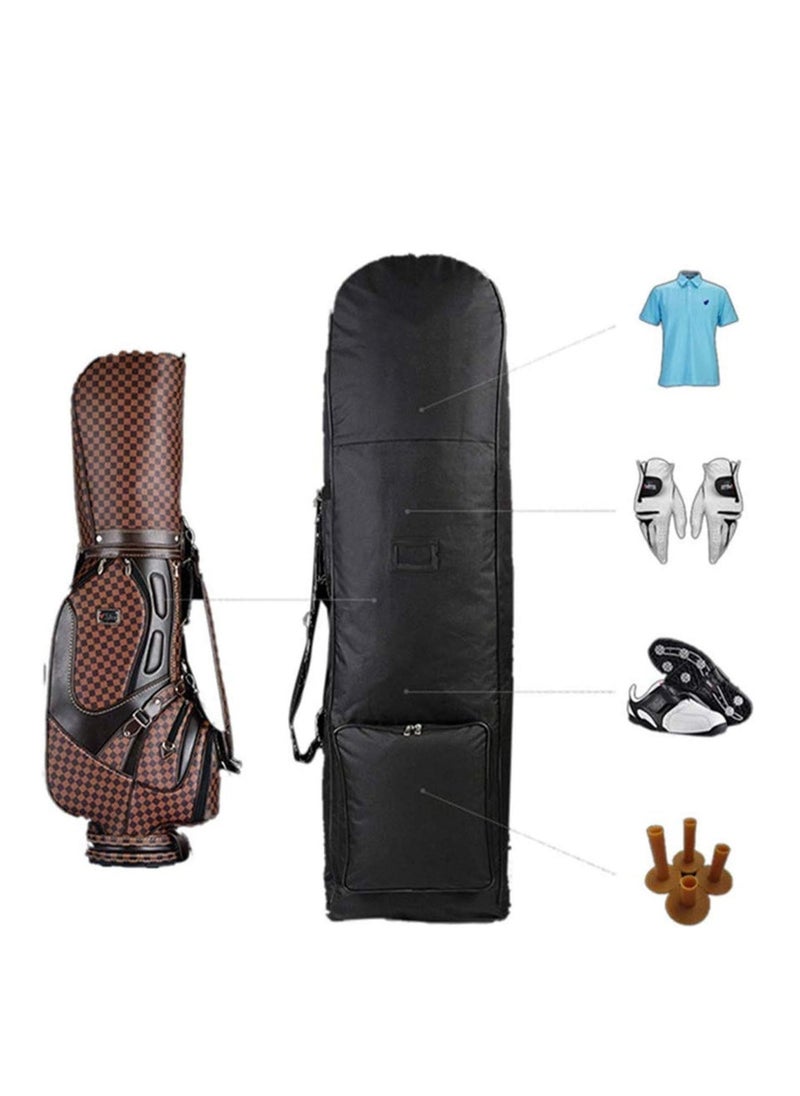 Cool Baby Style Outdoors Golf Travel Bag - Travel Case for Airlines to Carry Golf Bags and Protect Your Equipment On The Plane With Wheels Foldable  - Image 2