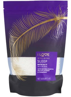 I LOVE I Love Wellness Bath Salts Sleep 500G  - Image 1