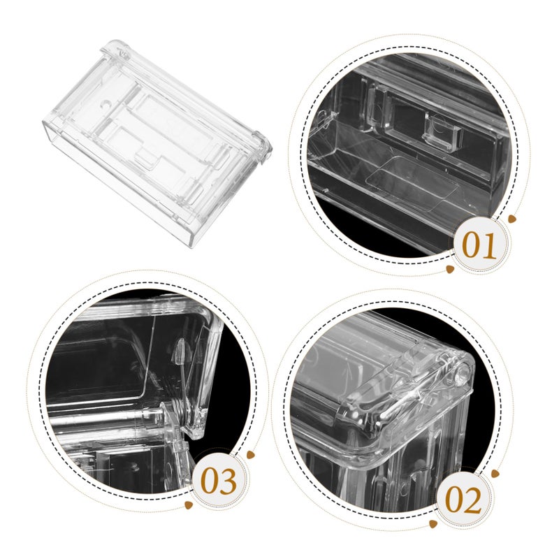 Modern Minimalist Open Design Business Card Holder for Desk Office Events Networking Easy Access - Image 4