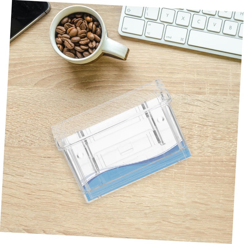 Modern Minimalist Open Design Business Card Holder for Desk Office Events Networking Easy Access - Image 3
