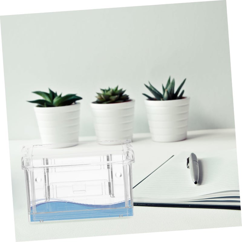 Modern Minimalist Open Design Business Card Holder for Desk Office Events Networking Easy Access - Image 5