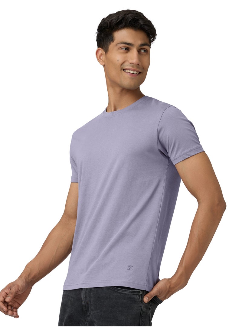 اكس واي اكس اكس تي شيرت رجالي XYXX مصنوع من القطن الممشط للغاية بقصّة عادية ورقبة دائرية وأكمام نصفية - Image 3