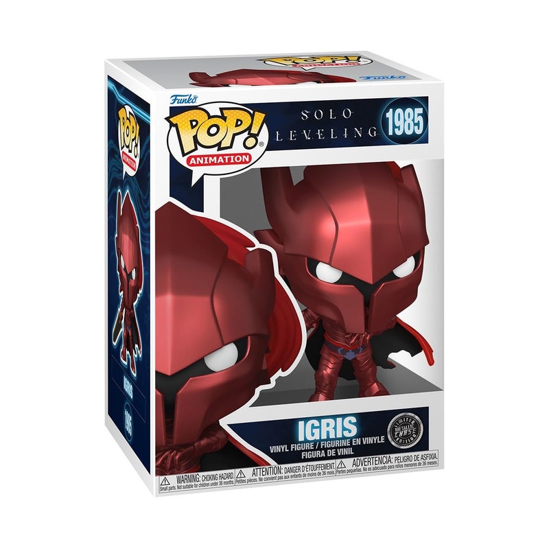 Funko Pop! Animation: Solo Leveling - Igirs - 1/6 Odds for Rare Chase Variant - Styles May Vary - Collectable Vinyl Figure - Gift Idea - Official Merchandise - Toys for Kids & Adults - Image 5