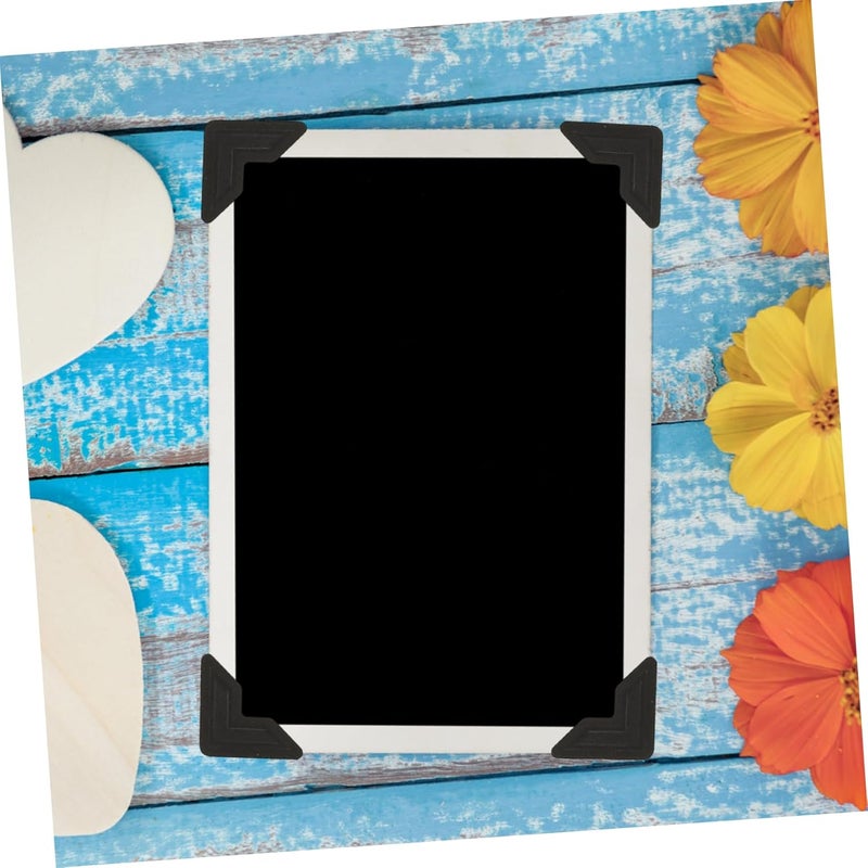 NUOBESTY 10 Sheets Photo Corners Stickers Self Adhesive Mounting Corners for Scrapbooking Journaling and Photo Albums Total Each - Image 3