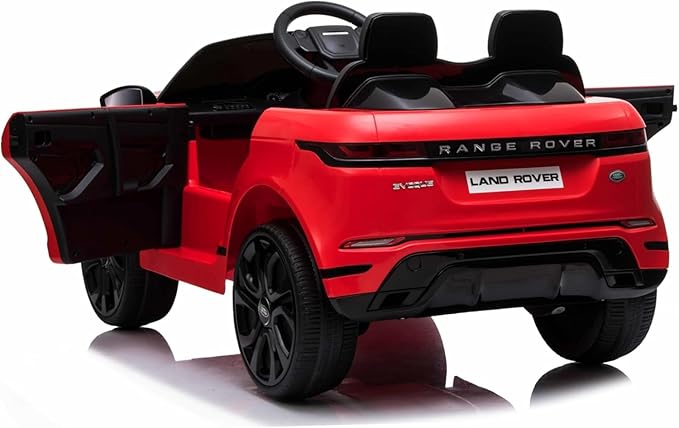 Range Rover Range-Rover 12V Electric Ride-On Car for Kids | Ages 3–8 | Parental Remote Control | MP3 & USB Music Player – Luxury Ride with Rechargeable Battery Red - Image 4