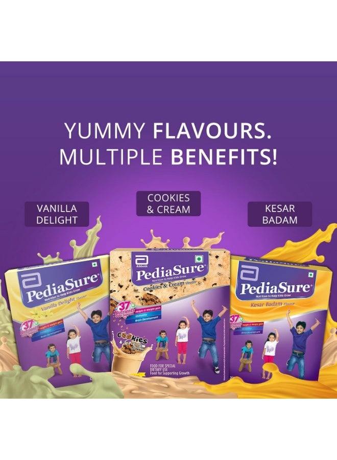 بدياشور مسحوق مشروب "بيدياشور" (PediaSure) للصحة والتغذية ودعم نمو الأطفال - 400 جم (شوكولاتة فاخرة) - Image 3
