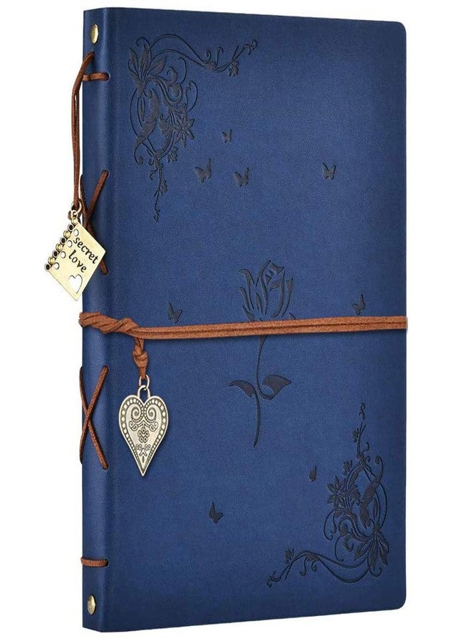 ZEEYUAN ألبوم صور تذكارية من الجلد من زييوان، 60 صفحة (وردي أزرق) - Image 1