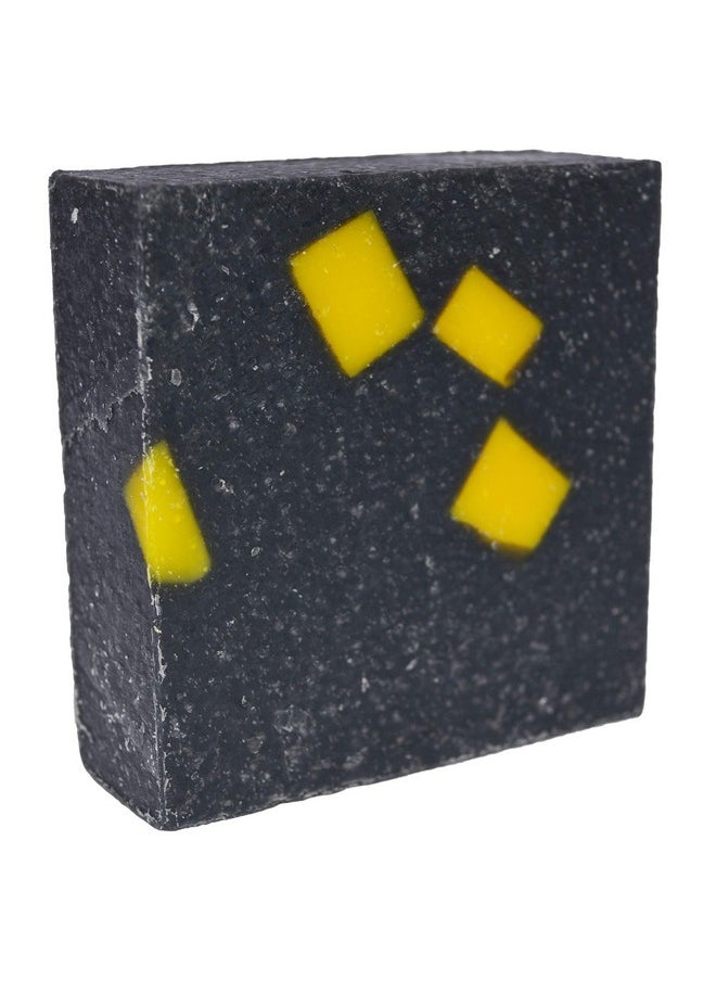 360Feel Old Fashioned Pine Tar Soap Exfoliant Handmade Man Soapmade With Real Tar And Honey Masculine Fragrance  - Image 1